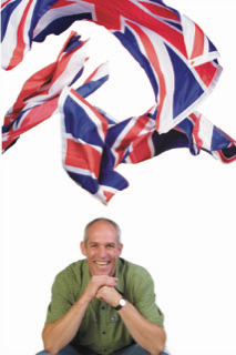 Matthew Taylor and flag image
